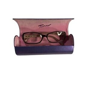 Tura Eyeglasses Mod. 397 BUR Frames 52 [] 15 130 Frames Only With Case